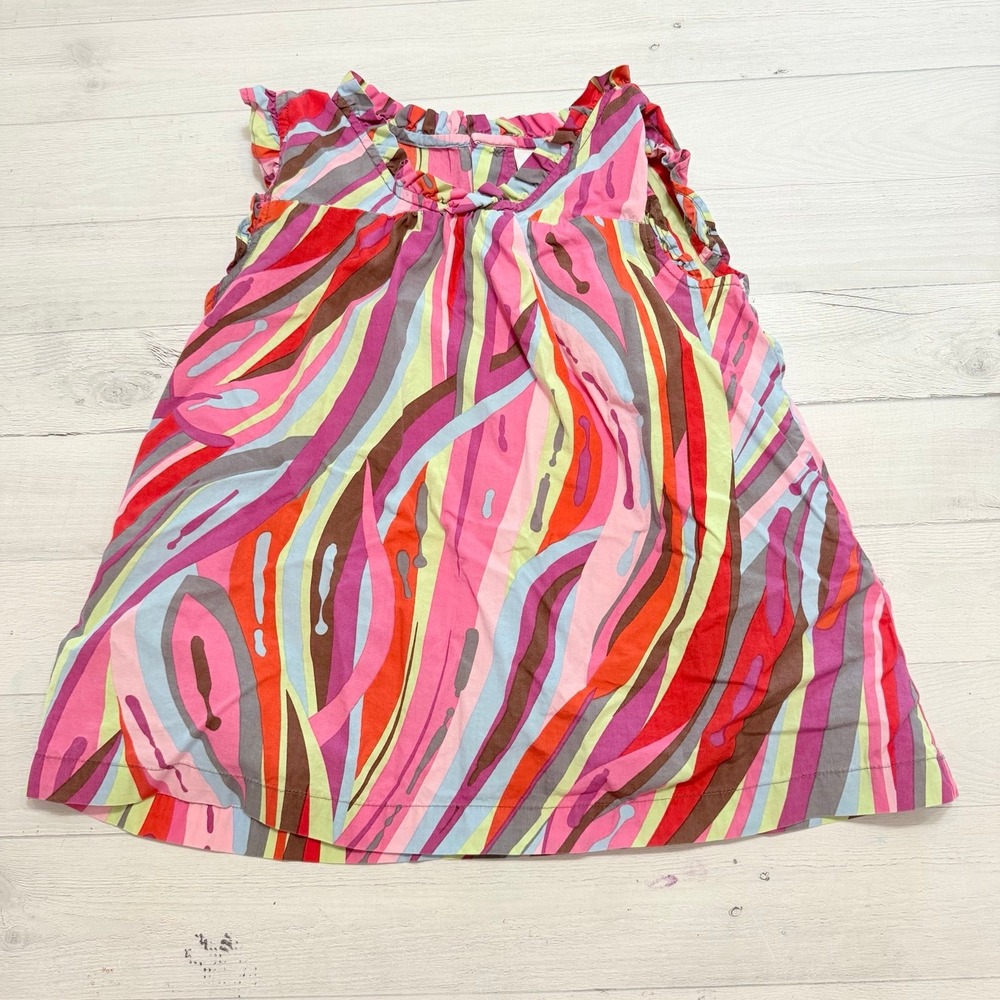 Hanna Andersson girls mod abstract dress‎ 140/10